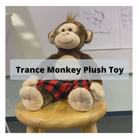 Trance Monkey Plush Toy eutaptics® FasterEFT